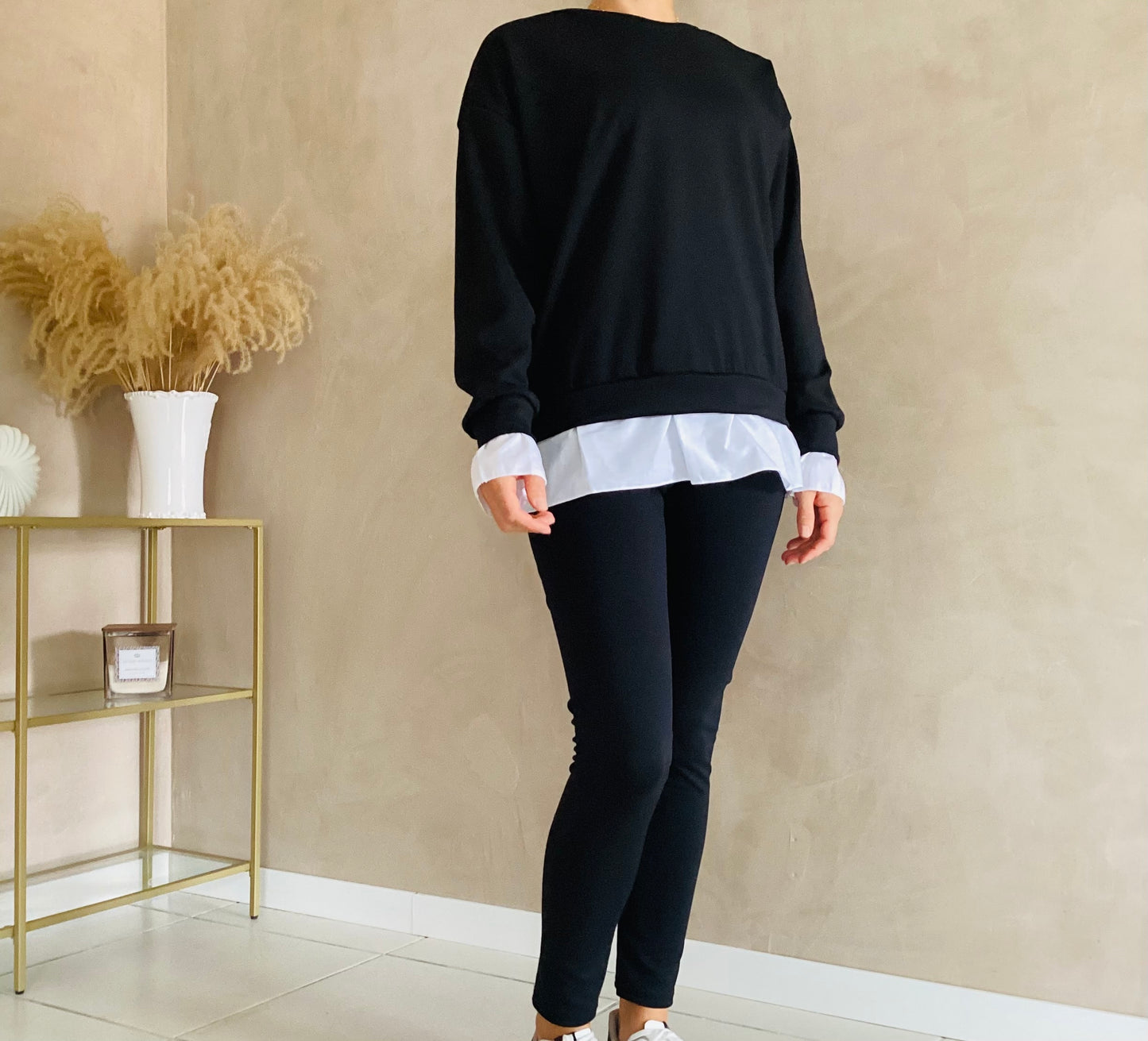 Ensemble haut et legging noir