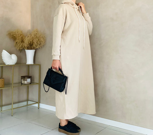 Sweat robe beige