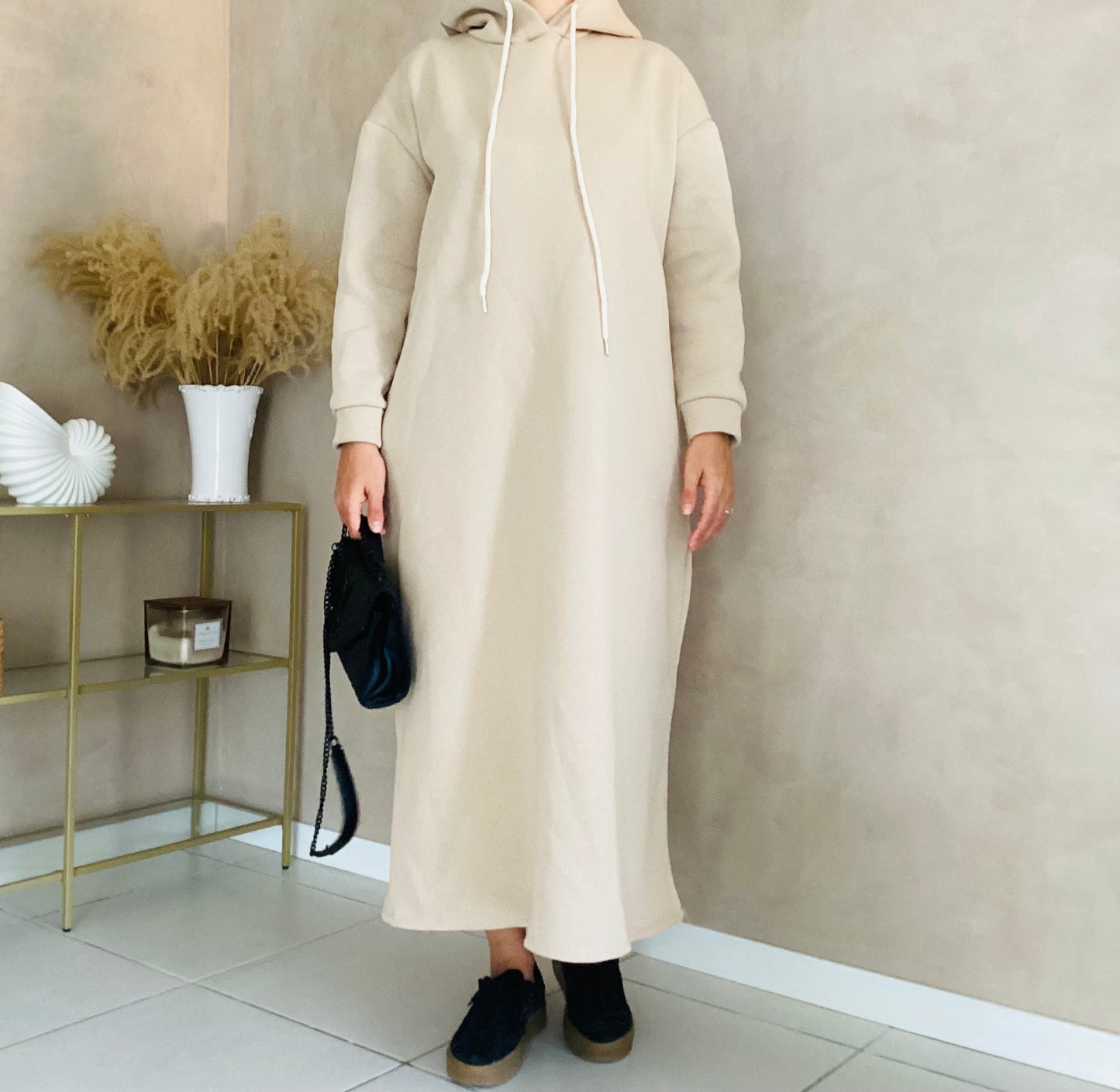 Sweat robe beige